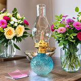 11 inch Vintage Style Oil Lamp