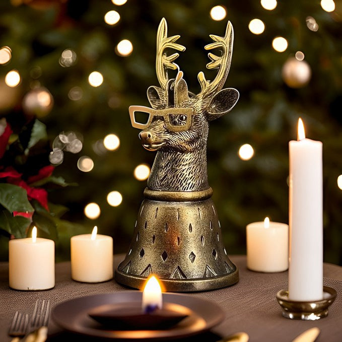 Antique Reindeer Candle Snuffer