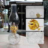 11 inch Vintage Style Oil Lamp