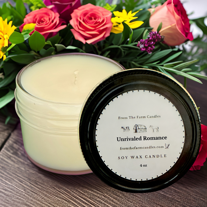 Unrivaled Romance - 4 ounce Candle