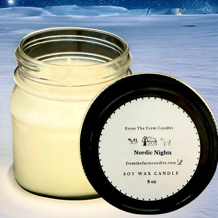 Nordic Nights - 8 ounce Candle