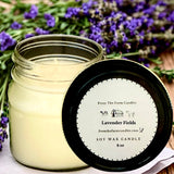 Lavender Fields - 8 ounce candle