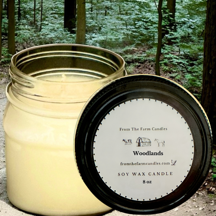 Woodlands - 8 ounce candle
