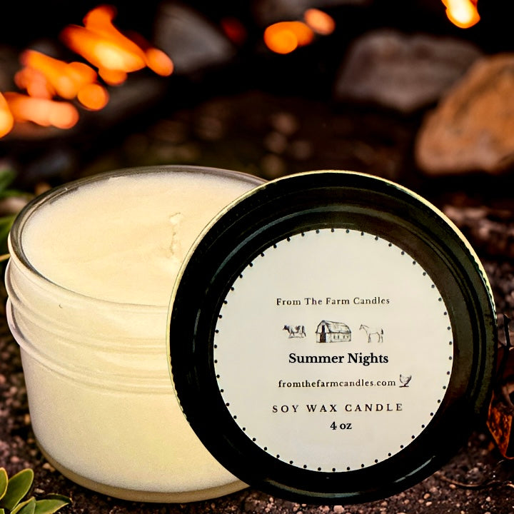 Summer Nights  - 4 ounce Candle