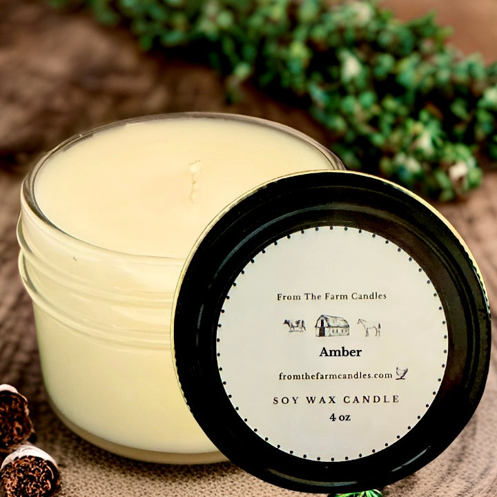 Amber - 4 ounce Candle