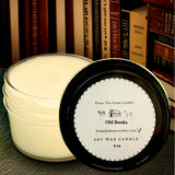 Old Book - 4 ounce Candle